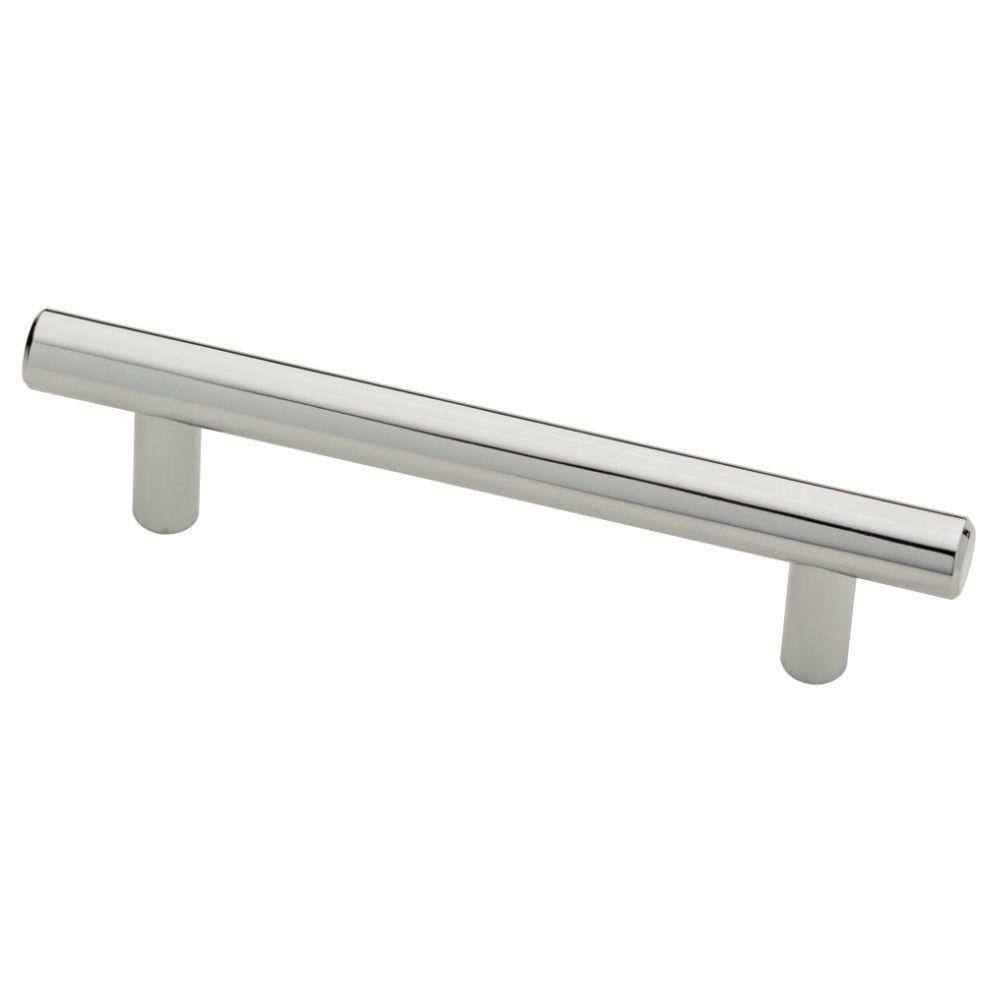 LIBERTY Steel 3" T-Bar Door Handle Pull Polished Chrome P01010-PC-C 25+FREESHIP 