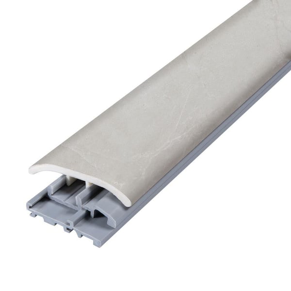 Nickel 0.31 in. T x 2 in. W x 78.7 in. L Vinyl 4-in-1 Molding