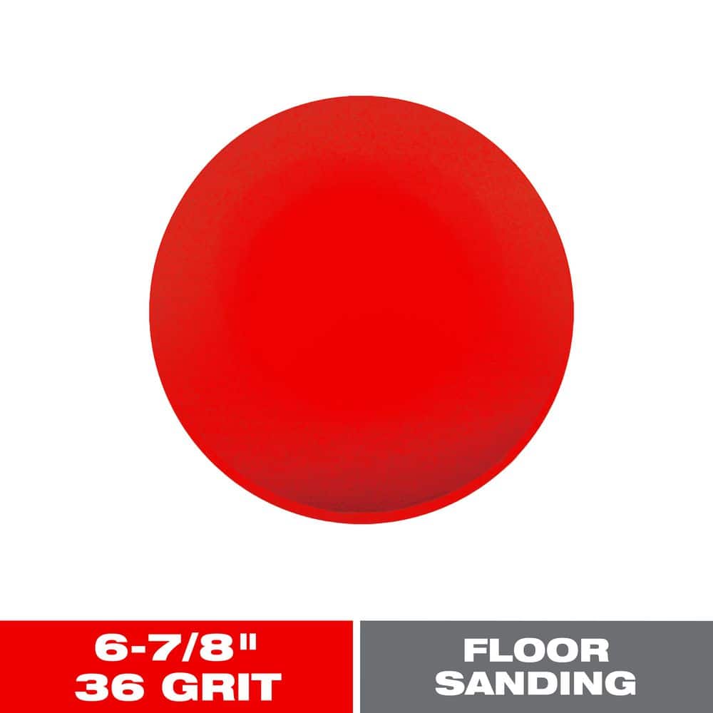 DIABLO 6-7/8 in. 36-Grit Sanding Disc with Hook and Lock