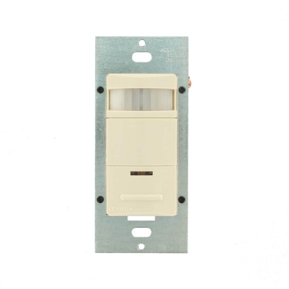 Light Almond Passive Infrared Wall Switch Occupancy Sensor