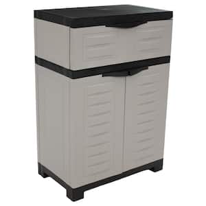 Sunnydaze Heavy-Duty Storage 23.25 in. W x 25.5 in. H x 13.75 in