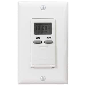 15 Amp Decorator Auto-Off In-Wall Digital Timer