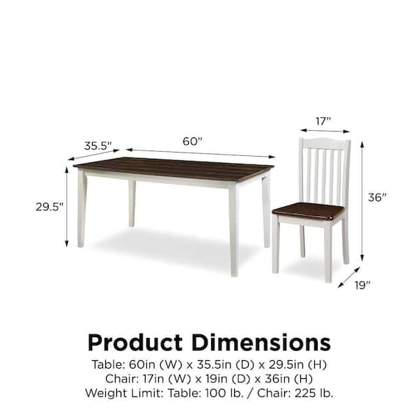 Shiloh dining table bench best sale and 4 dining chairs