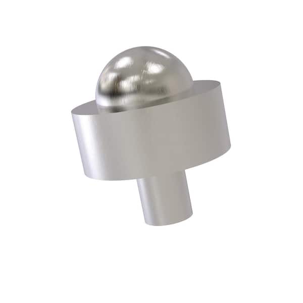 Allied Brass 1-1/2 in. Cabinet Knob in Satin Nickel