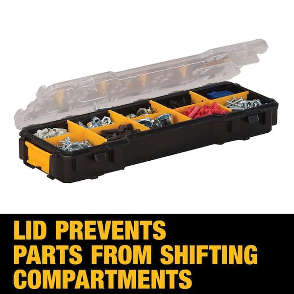 DEWALT - Plastic 10-Compartment Pro Small Parts Organizer