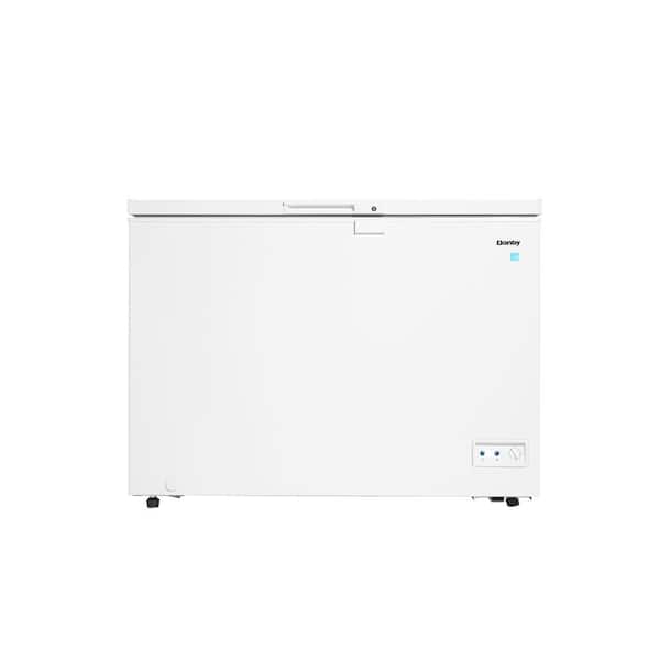 Danby 44 in. 10.00 cu. ft. Manual Defrost Chest Freezer with ENERGY STAR in White Garage Ready