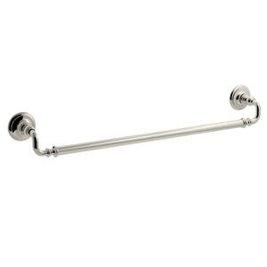Artifacts 24 in. Towel Bar in Vibrant Polished Nickel