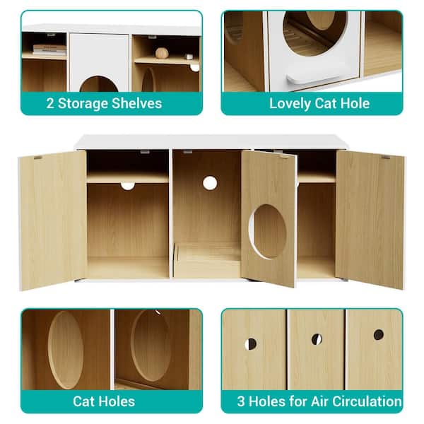 Maya Cat Litter Box Furniture