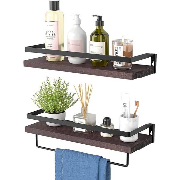 Wood bathroom organizer set -Twonee