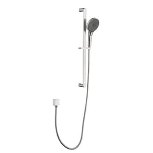 3-Spray Multi-Function Wall Bar Shower Kit with Hand Shower in Brushed Nickel