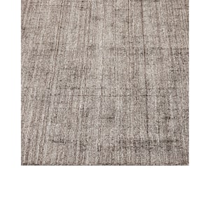 Ashton Contemporary Modern Fawn 9 ft. x 12 ft. Hand-Knotted Area Rug