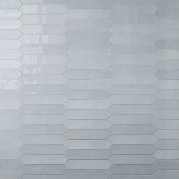 MSI Lakeview Sky Picket 2.5 in. x 13 in. Glossy Ceramic Wall Tile