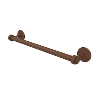 Satellite Orbit Two Collection 18 in. Towel Bar in Antique Bronze