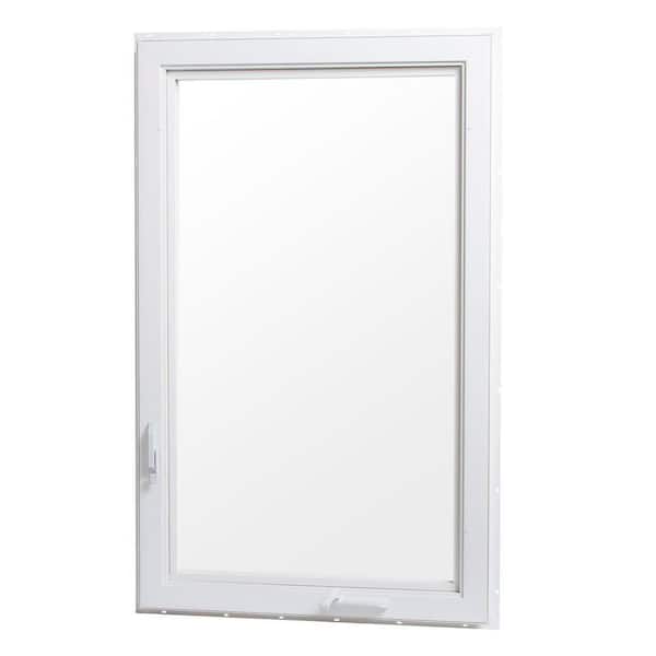 TAFCO WINDOWS 36 in. x 60 in. Right-Hand Vinyl Casement Window with Screen in White