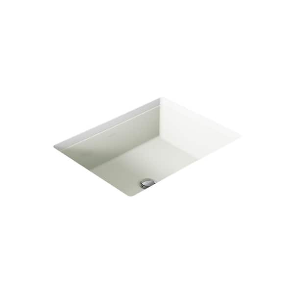 Cursiva 19.8 in. x 15.63 in. Undermount Bathroom Sink in Dune Vitreous China