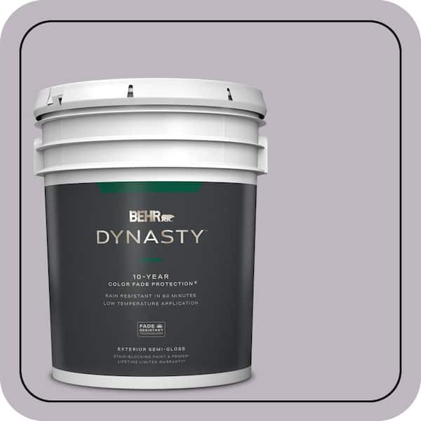 BEHR DYNASTY 5 gal. #PPU16-09 Aster Semi-Gloss Exterior Stain-Blocking Paint & Primer