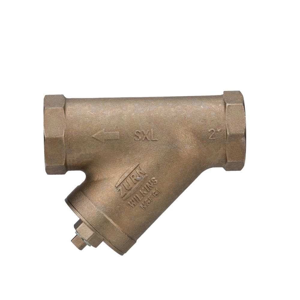 Wilkins 2 in. SXL Cast Bronze Wye Type Strainer, Lead Free Fitting