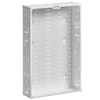 Leviton 47605-21E 21-Inch Structured Media Enclosure – White, With Cable Management & Foam Grommets