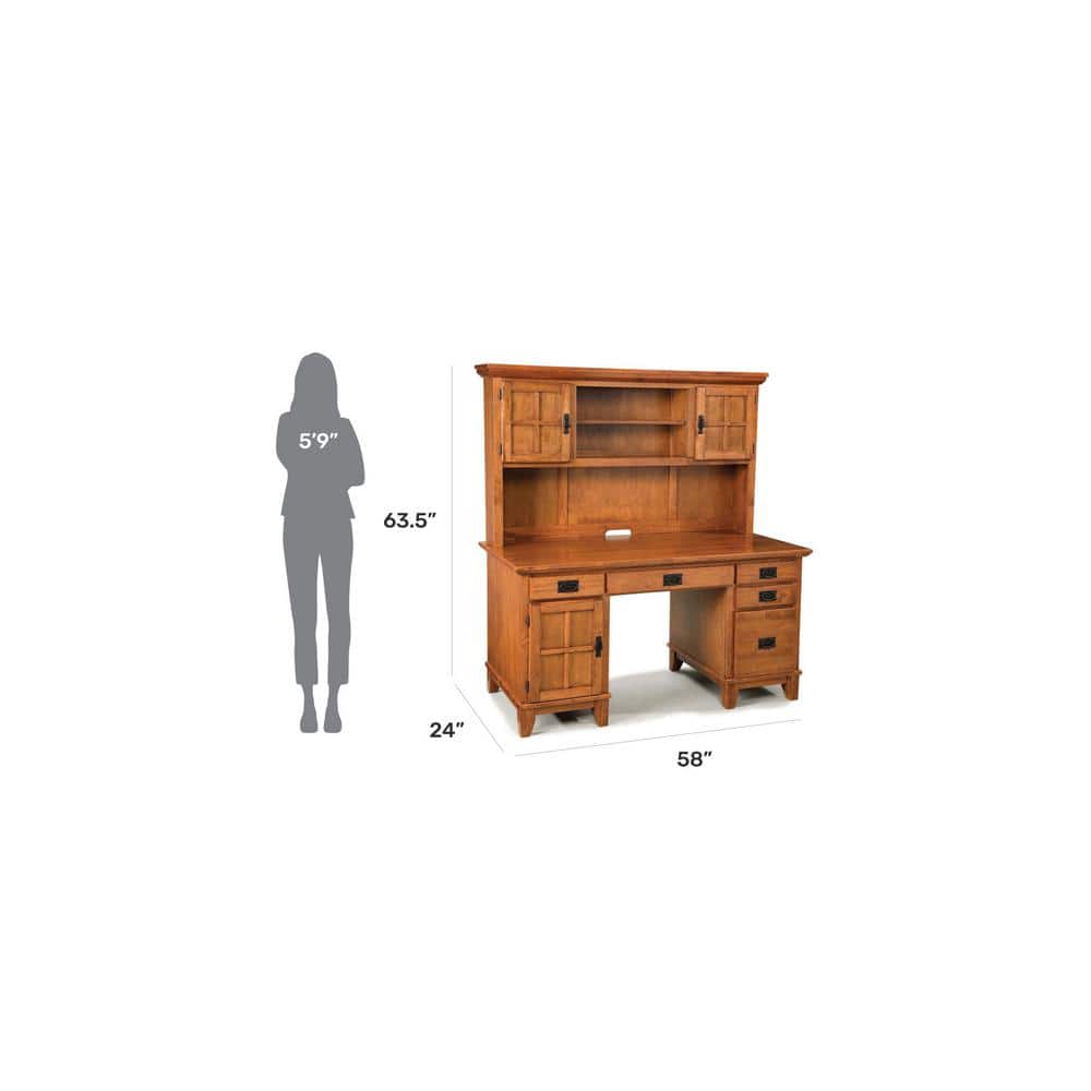 Black Wood Executive Desk with Hutch and Filing Cabinet