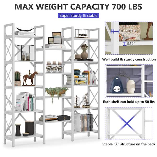 TRIBESIGNS WAY TO ORIGIN Frailey 31.5 in. White Free-Standing