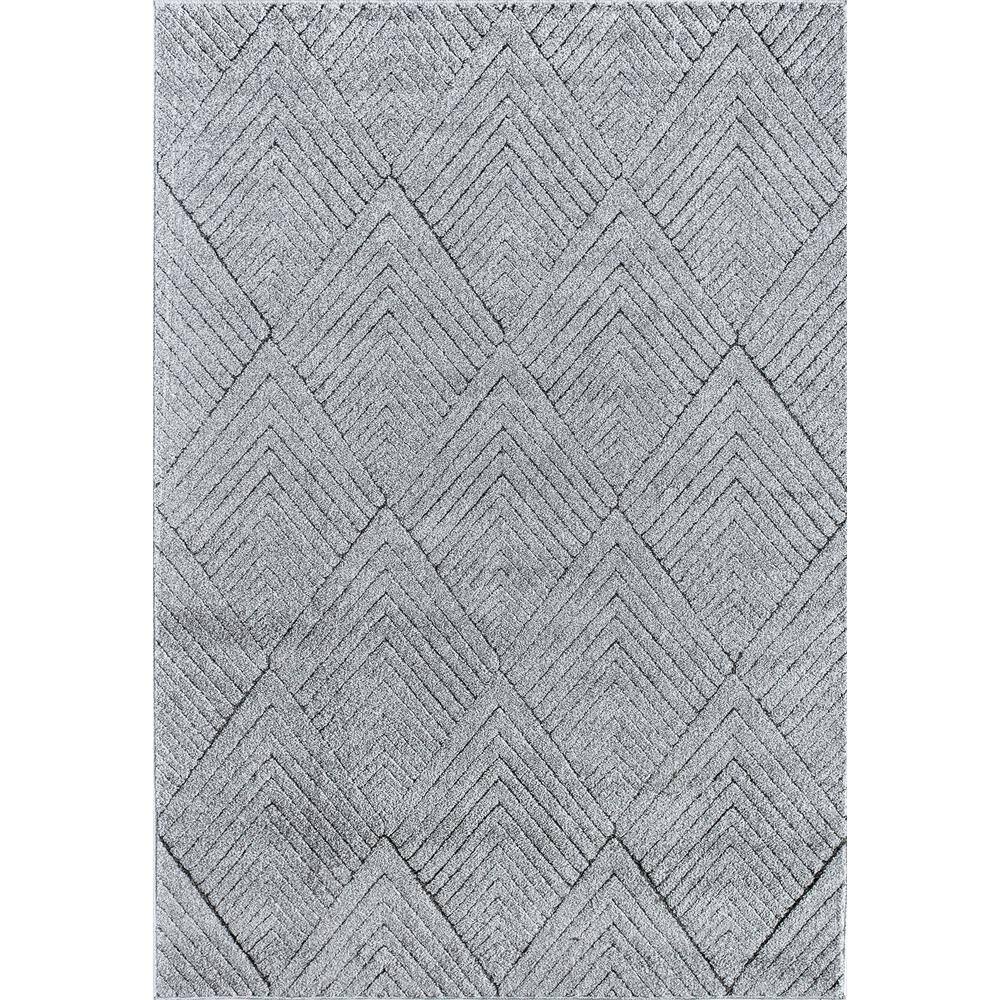 Cosmoliving By Cosmopolitan Cadence Soapstone 2'x8' Contemporary Gray 