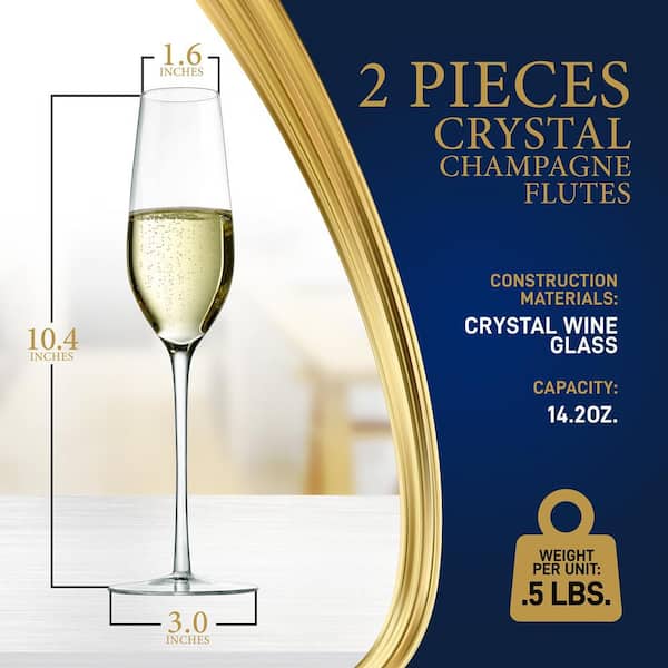 Krysta champagne flute 7oz / 21cl - RevealUp - Chef & Sommelier