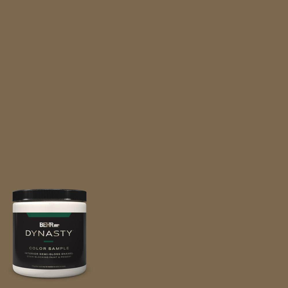 BEHR DYNASTY 8 oz. #N300-7 Mayan Ruins Semi-Gloss Enamel Stain-Blocking  Interior/Exterior Paint & Primer Sample DY63316 - The Home Depot