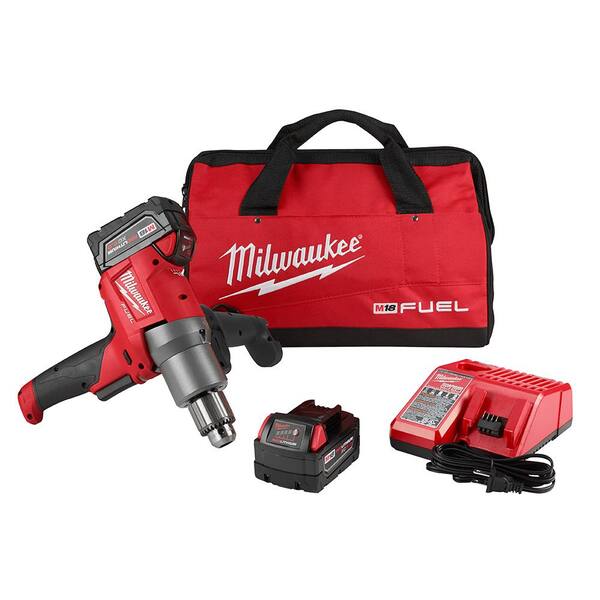 Milwaukee M18 18V Cordless Fuel Mud Mixer for sale online