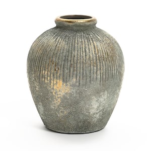 8.7 in. Mutli-Colored Ceramic Bud Vase