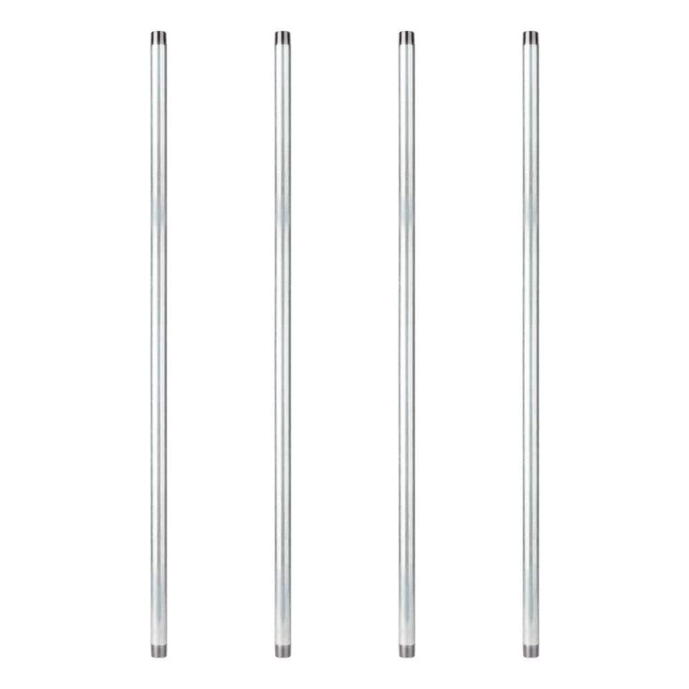 1 in. x 5 ft. Galvanized Steel Pipe (4-Pack) price history on PriceWatchPro