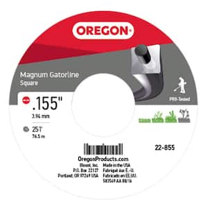 0.155 in. Magnum Gatorline Square Trimmer Line, 246 ft. Bulk Donut, Fits Remington RM1159 and Many Others 22-855