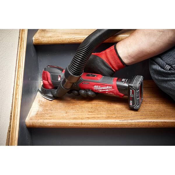 Milwaukee - M12 FUEL 12V Lithium-Ion Cordless Oscillating Multi-Tool Kit w/High Output 2.5 Ah Battery, Charger, Accessories & Bag