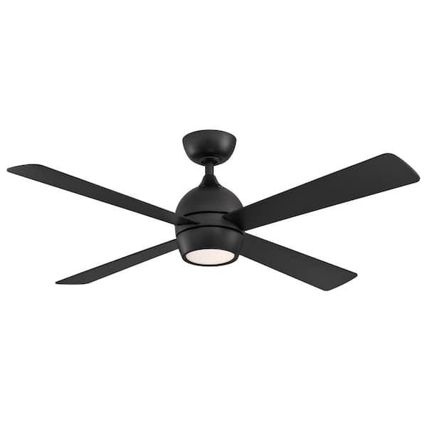 Fanimation Kwad 52 In Integrated Led, Fanimation Ceiling Fans Remote