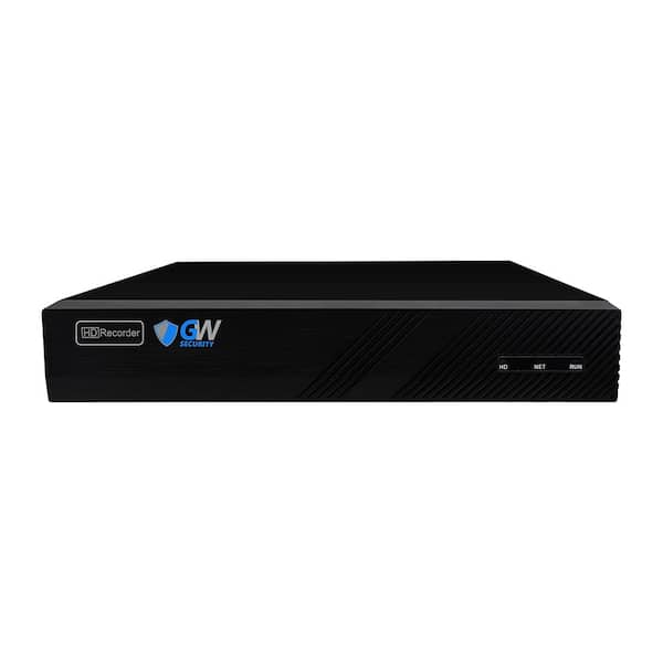 GW Security 4-Channel 5MP Security Surveillance System NVR with 4