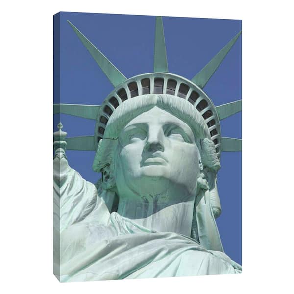 PTM Images 12 in. x 10 in. ''Statue of Liberty 3'' Printed Canvas Wall Art