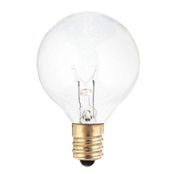 Bulbrite 25-Watt Incandescent G12 Light Bulb (25-Pack)