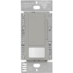 Maestro 0-10 Volt Dimmer Sensor Switch, 8A/120-277 Volt, Single-Pole/3-Way, Gray (MS-Z101-GR)