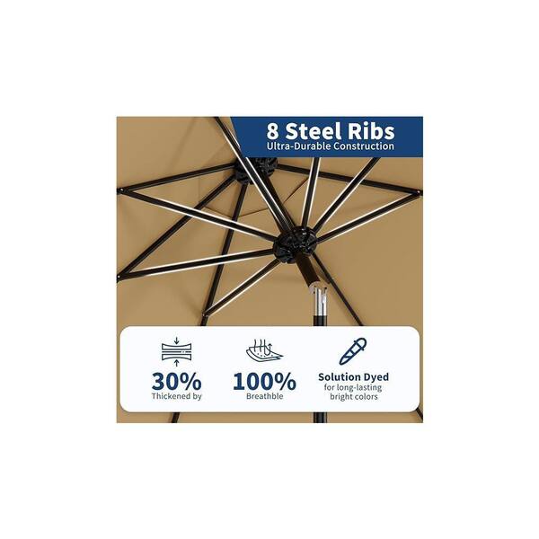 cheap patio table and chairs with umbrella 5pc Patio Dining Set with Round Table & Wicker Rattan Chairs