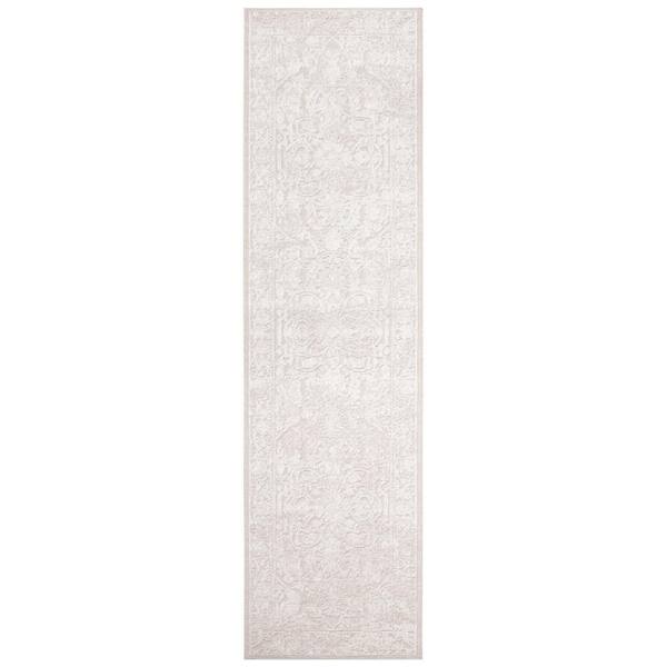 Reflection Cream/Ivory 2 ft. x 8 ft. Oriental Runner Rug