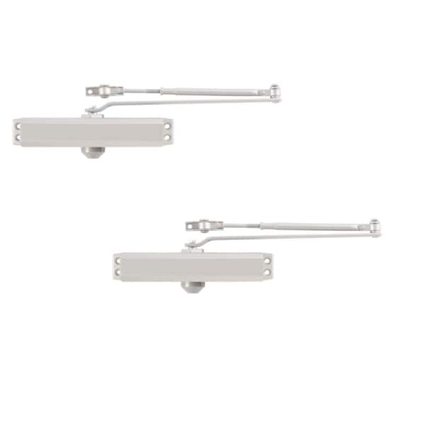 Medium-Duty Aluminum Commercial Door Closer-2 Pack