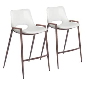 Desi Counter Chair (Set of 2) White