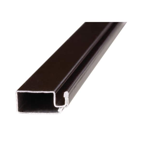5/16 in. x 84 in. Brown Aluminum Screen Frame Piece