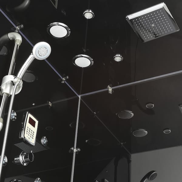 Have a question about Steam Planet Orion Plus 59 in. x 40 in. x 86 in.  Steam Shower Enclosure in Black? - Pg 2 - The Home Depot