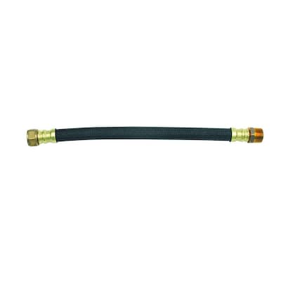3/4 in. MIP x 3/4 in. FIP x 15 in. Polymer Braided Water Heater Connector (0.57 in. I.D.)