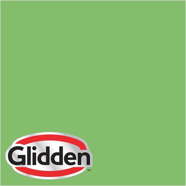 Glidden Premium 1 gal. #HDGG40D Lollipop Lime Flat Interior Paint with Primer