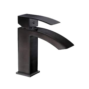 Revere Single-Handle Single Hole Low-Arc Bathroom Faucet in Oil Rubbed Bronze