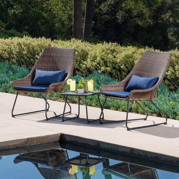 Modern outdoor discount bistro table set