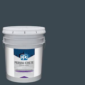 Color Seal 5 gal. PPG1038-7 Midnight Hour Satin Interior/Exterior Concrete Stain
