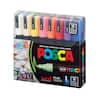 POSCA PC-5M Medium Dark Color Paint Marker Set (8-Color) 292037000 - The  Home Depot