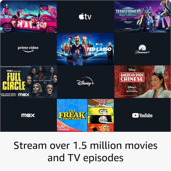 Amazon - Fire TV Stick Lite with latest Alexa Voice Remote Lite (no TV controls), HD Streaming Device